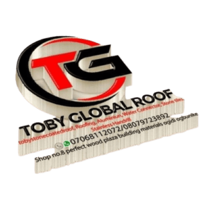 toby global roof logo Onitsha Anambra